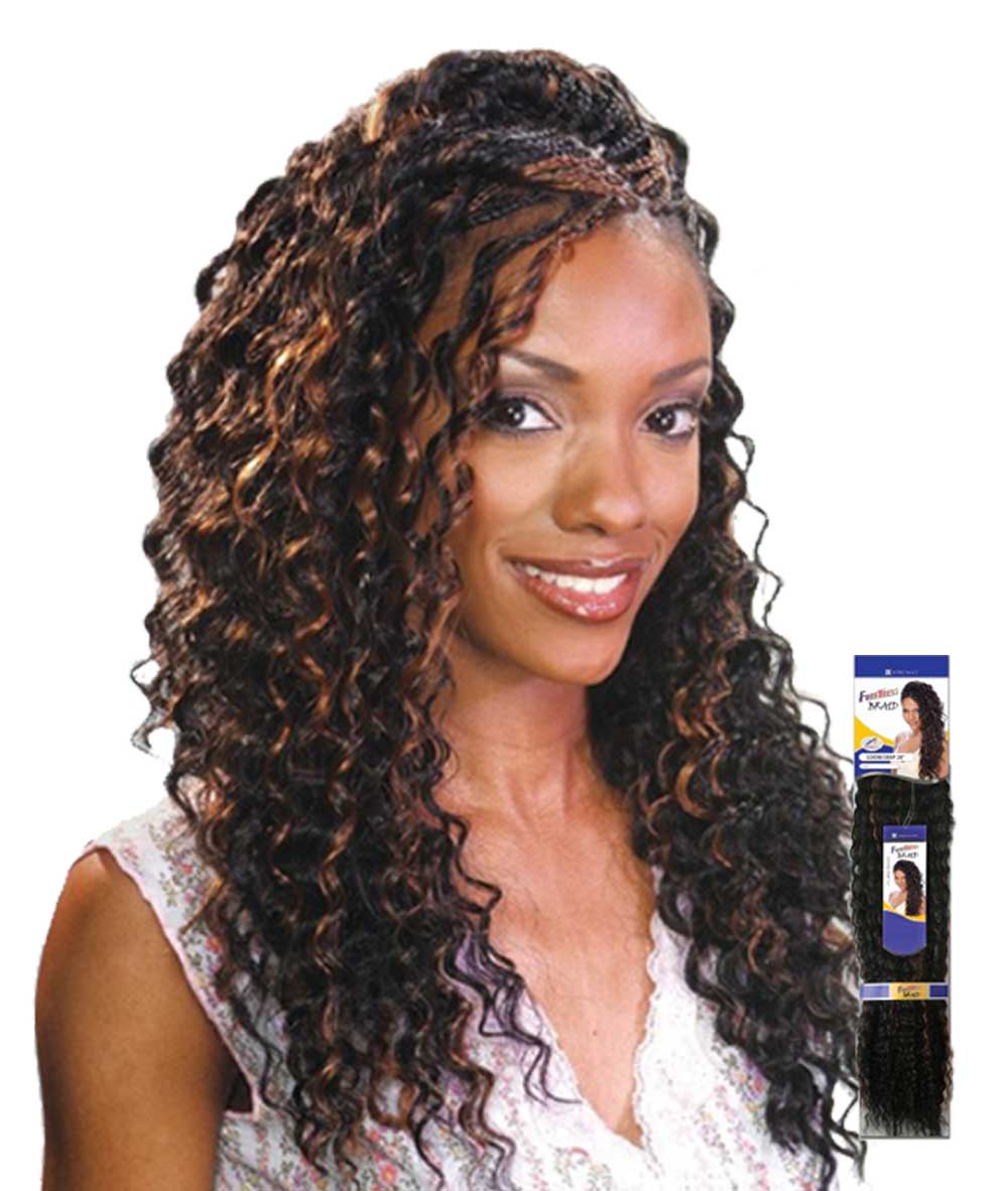 Shake-N-Go Freetress Braid - Deep Twist Bulk 22"