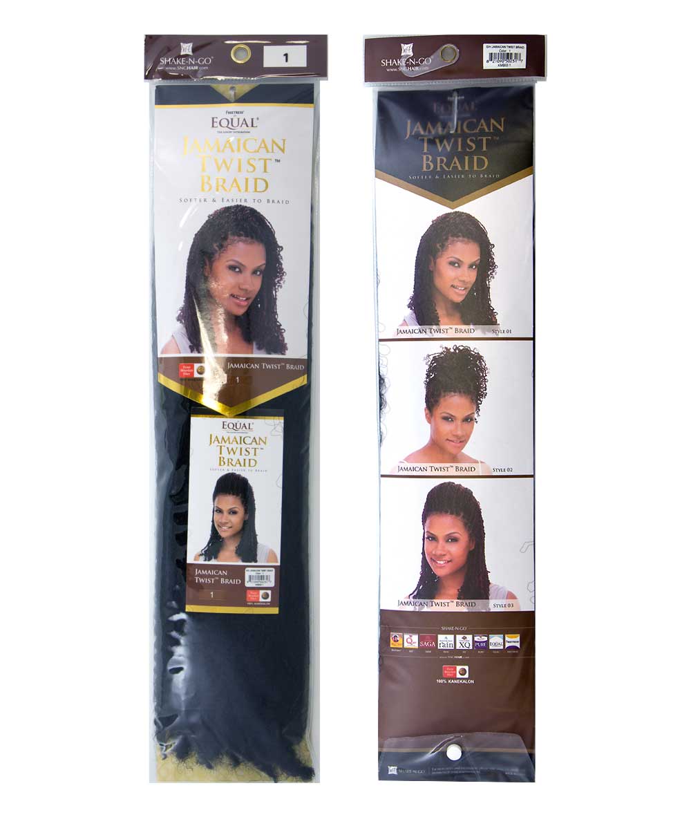 Shake-N-Go Equal Braid - Jamaican Twist Braid, HAIR EXTENSIONS - Cloré Beauty