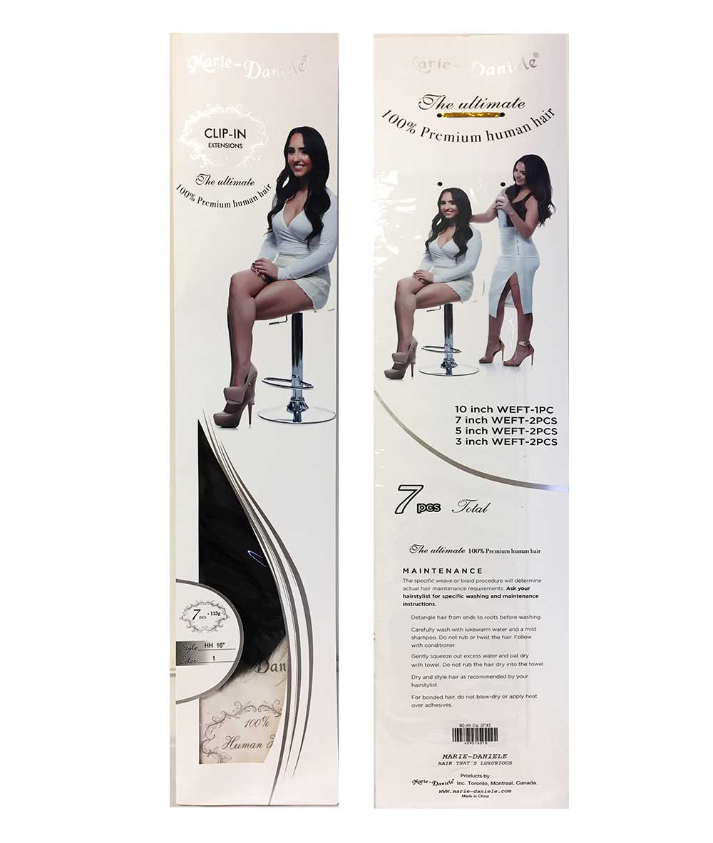 Marie-Daniele Harriet - HH Clip In Extension, HAIR EXTENSIONS - Cloré Beauty