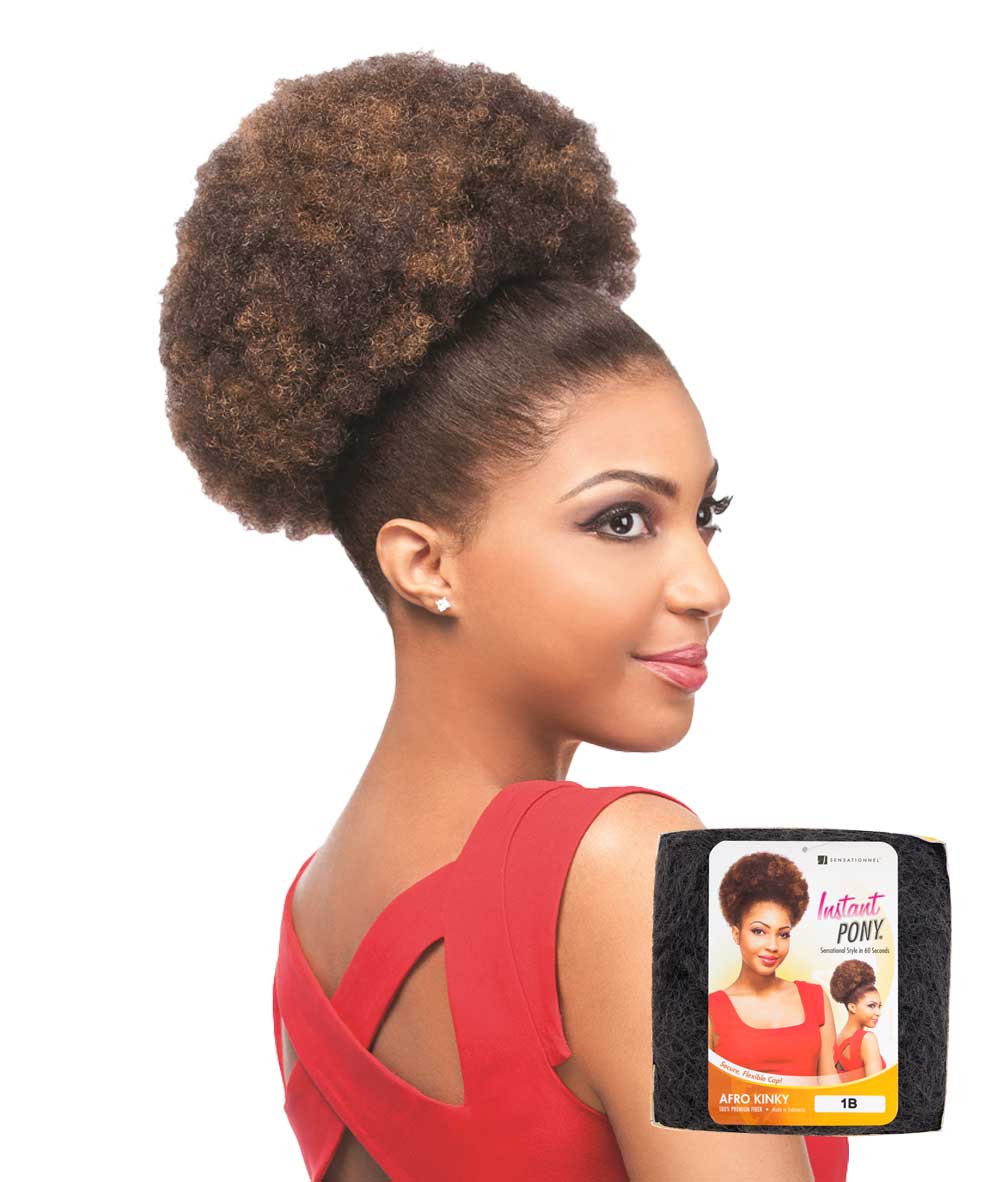 Sensationnel Instant Pony - Afro Kinky, HAIR EXTENSIONS - Cloré Beauty