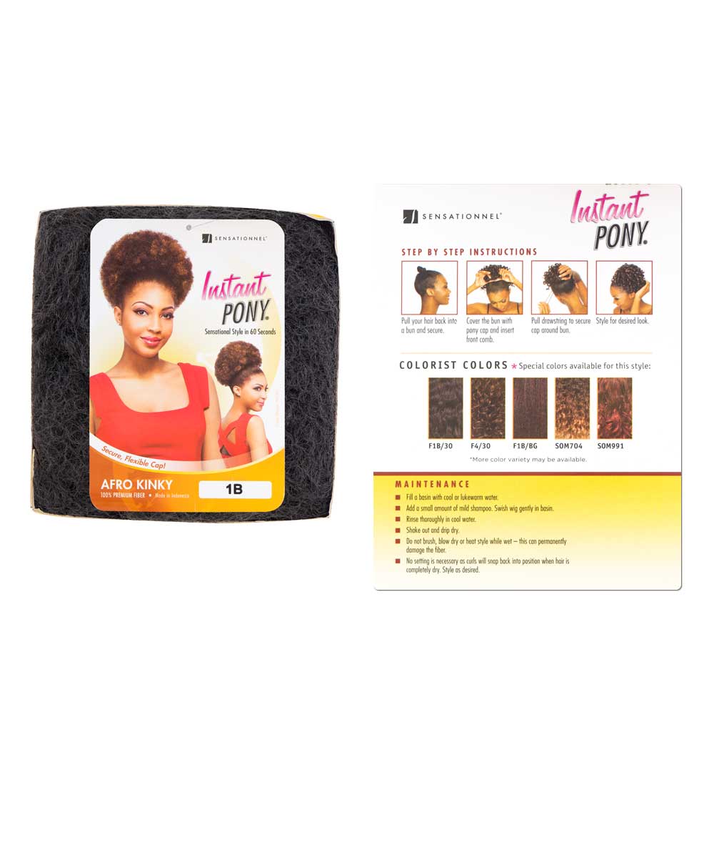 Sensationnel Instant Pony - Afro Kinky, HAIR EXTENSIONS - Cloré Beauty