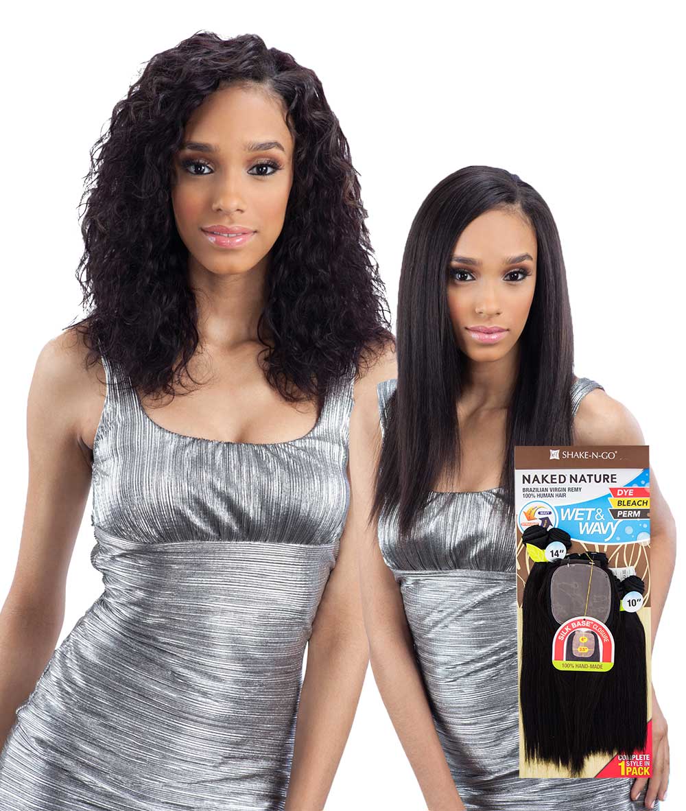 Shake-N-Go Naked Nature Wet&Wavy Loose Curl, HAIR EXTENSIONS - Cloré Beauty