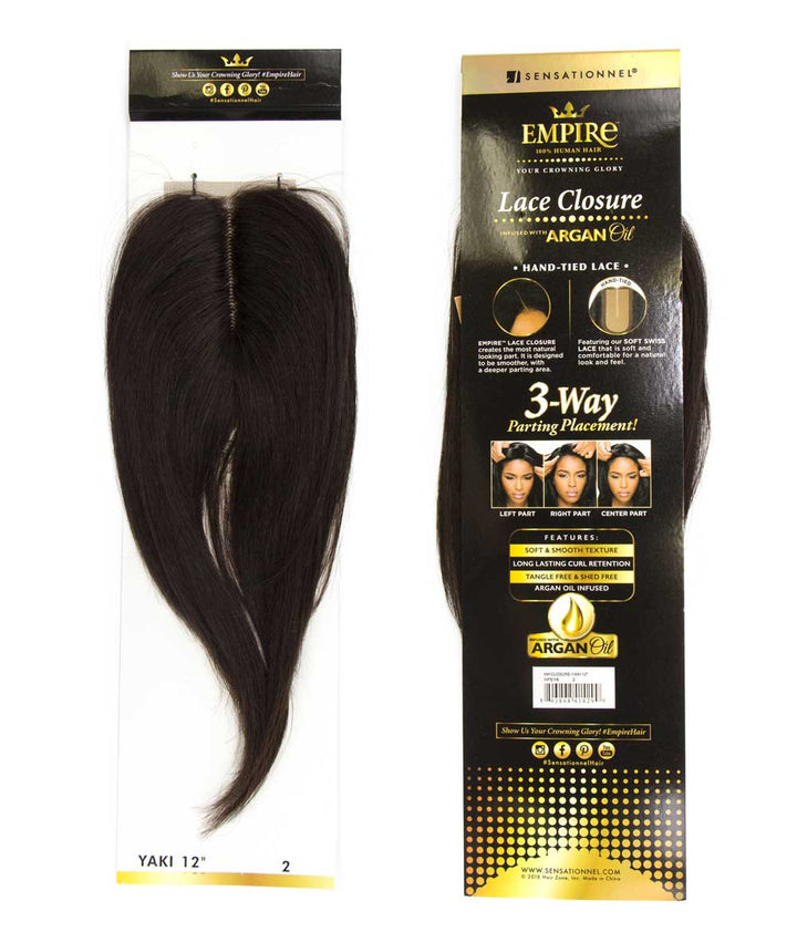 Sensationnel Empire Lace Closure - Yaki 12"