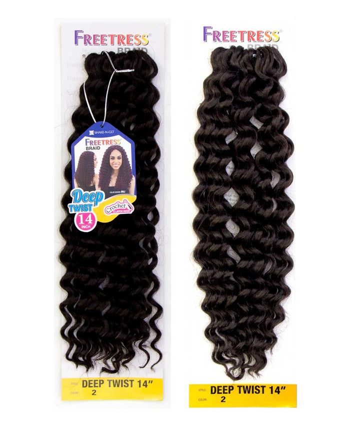 Shake-N-Go Freetress Braids - Deep Twist 14"