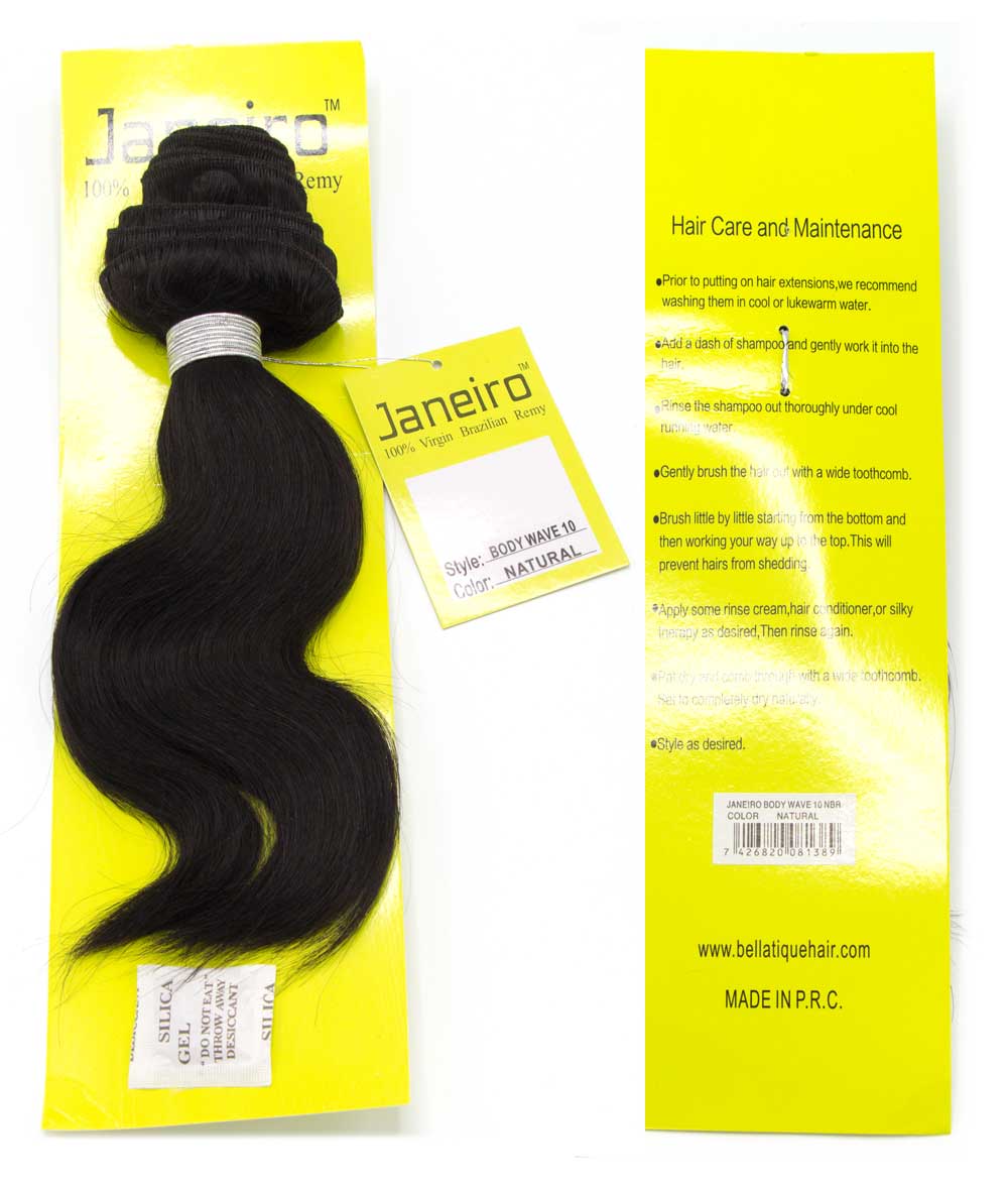 Janeiro Virgin Brazilian Remy - Body Wave, HAIR EXTENSIONS - Cloré Beauty