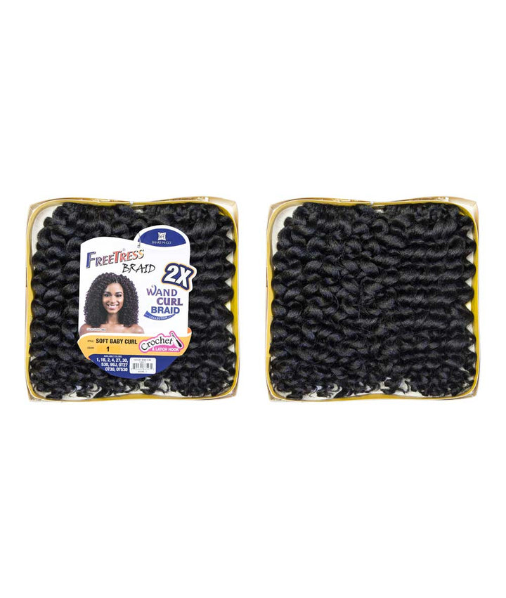 Shake-N-Go Freetress Braid - Soft Baby Curl