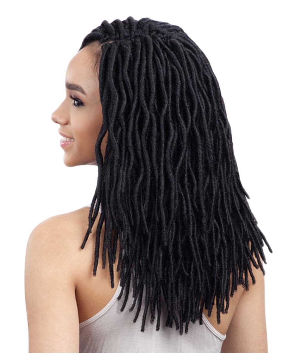 Shake-N-Go Freetress Braid - 2X Soft Wavy Faux Loc