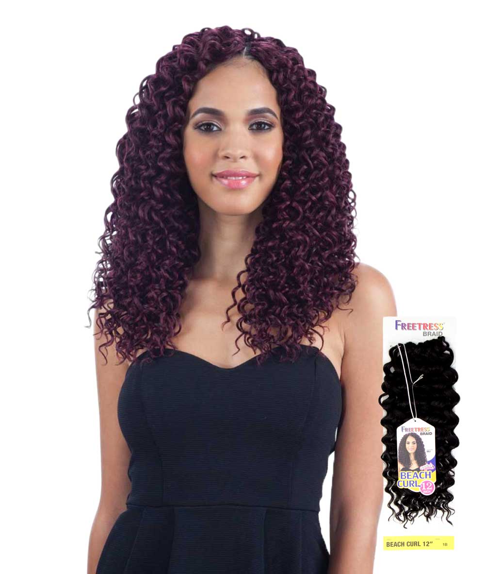 Shake-N-Go Freetress Braid - Beach Curl 12"