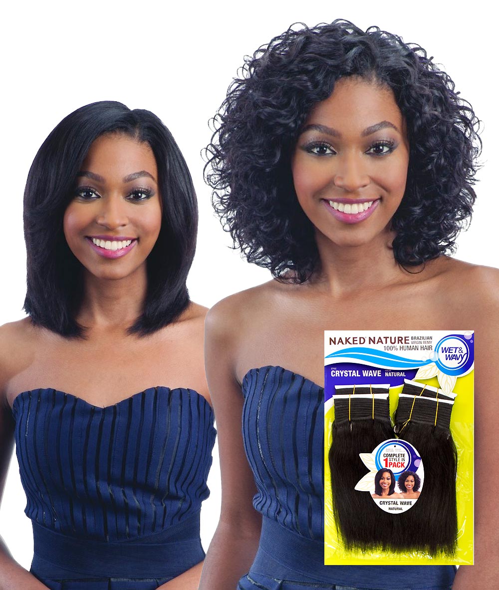 Shake-N-Go Naked Nature Wet & Wavy - Crystal Wave, HAIR EXTENSIONS - Cloré Beauty