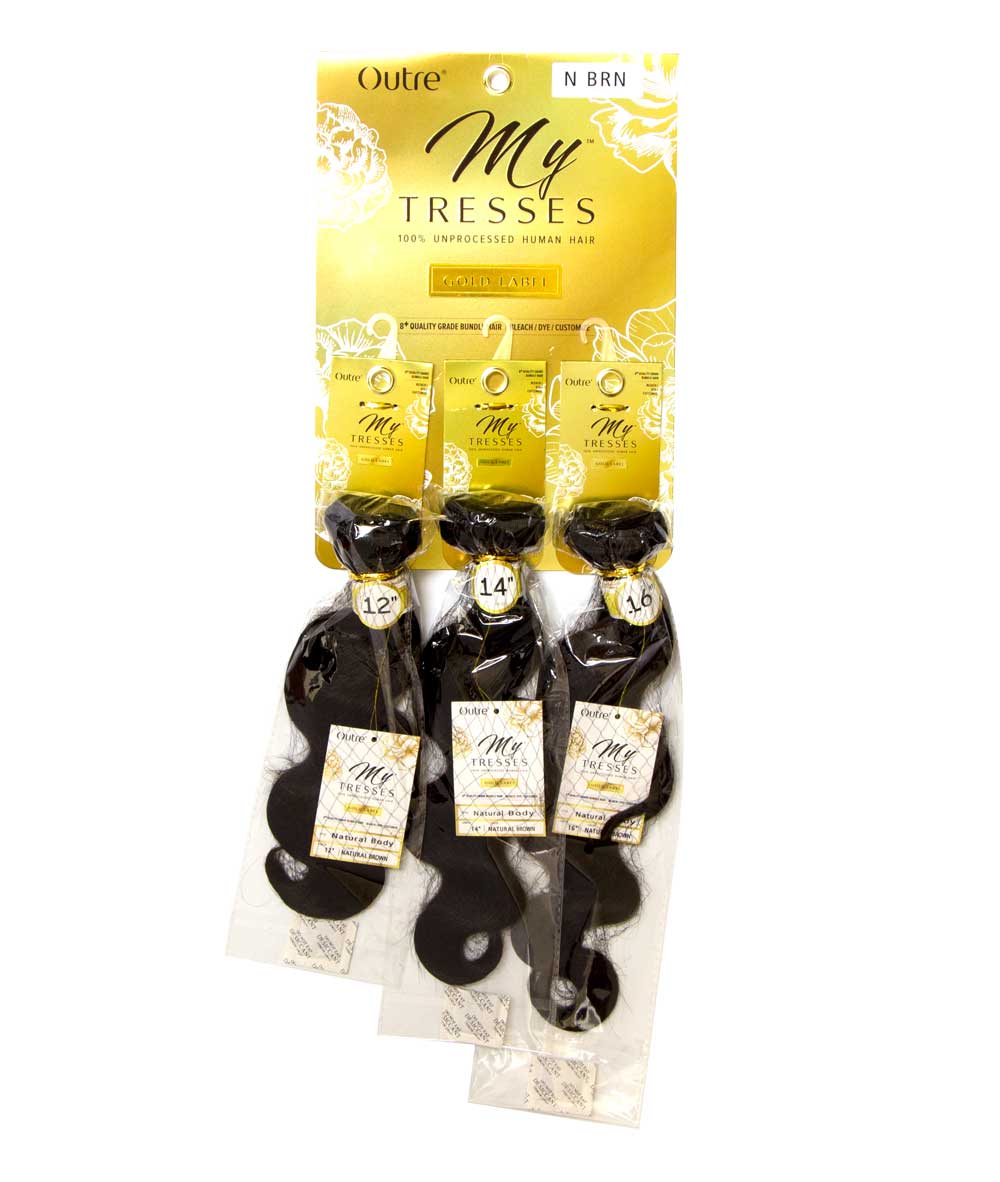 Outre Mytresses Gold Label - Natural Body, HAIR EXTENSIONS - Cloré Beauty