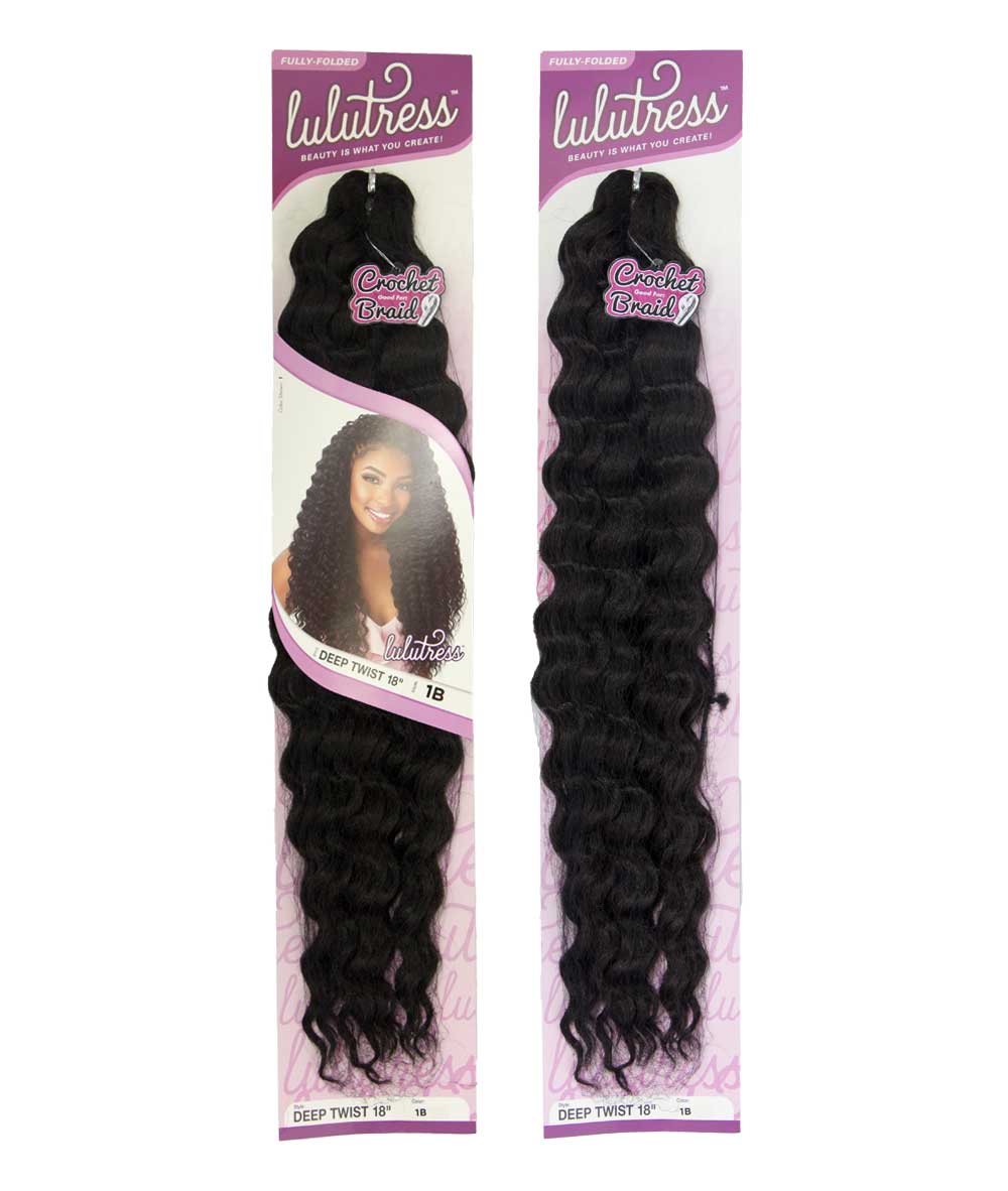 Sensationnel Lulutress Crochet Braid - Deep Twist 18"