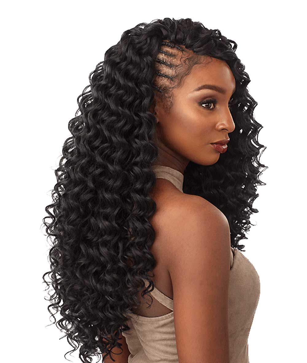 Sensationnel Lulutress Crochet Braid - Deep Wave, HAIR EXTENSIONS - Cloré Beauty