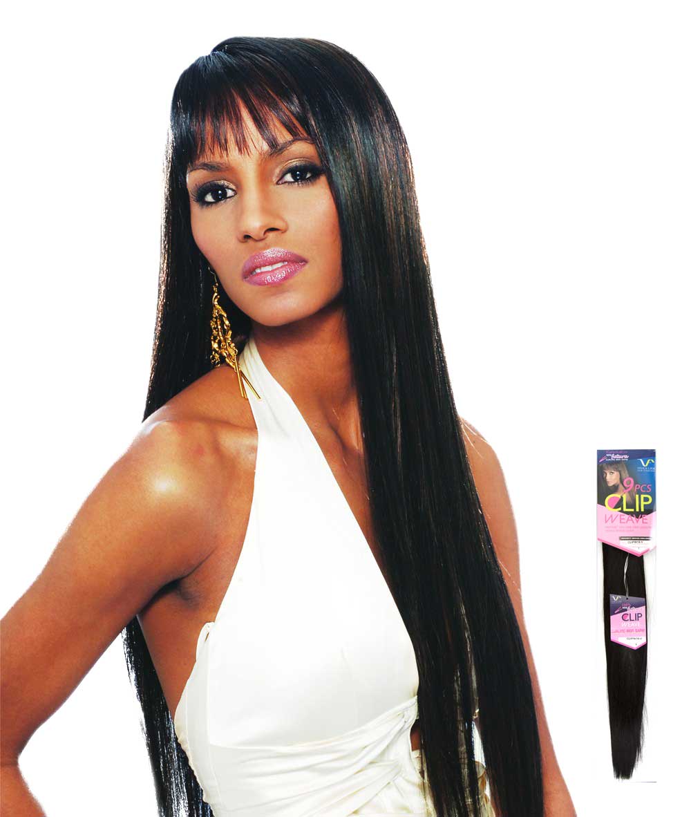 Vivica A. Fox 9 Pcs Clip Weave