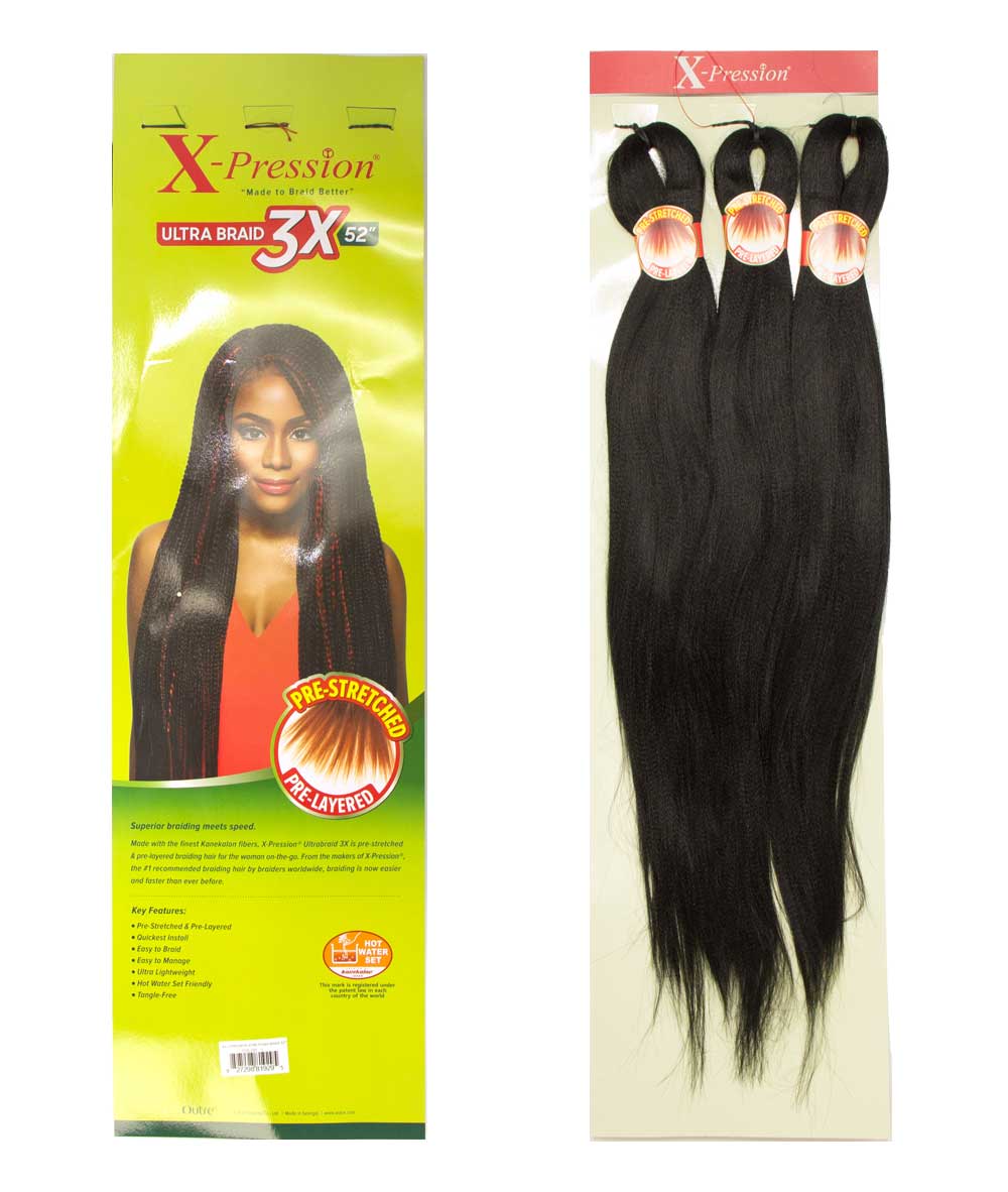 Outre X-Pression 3X Pre-Stretched Ultra Braid 52