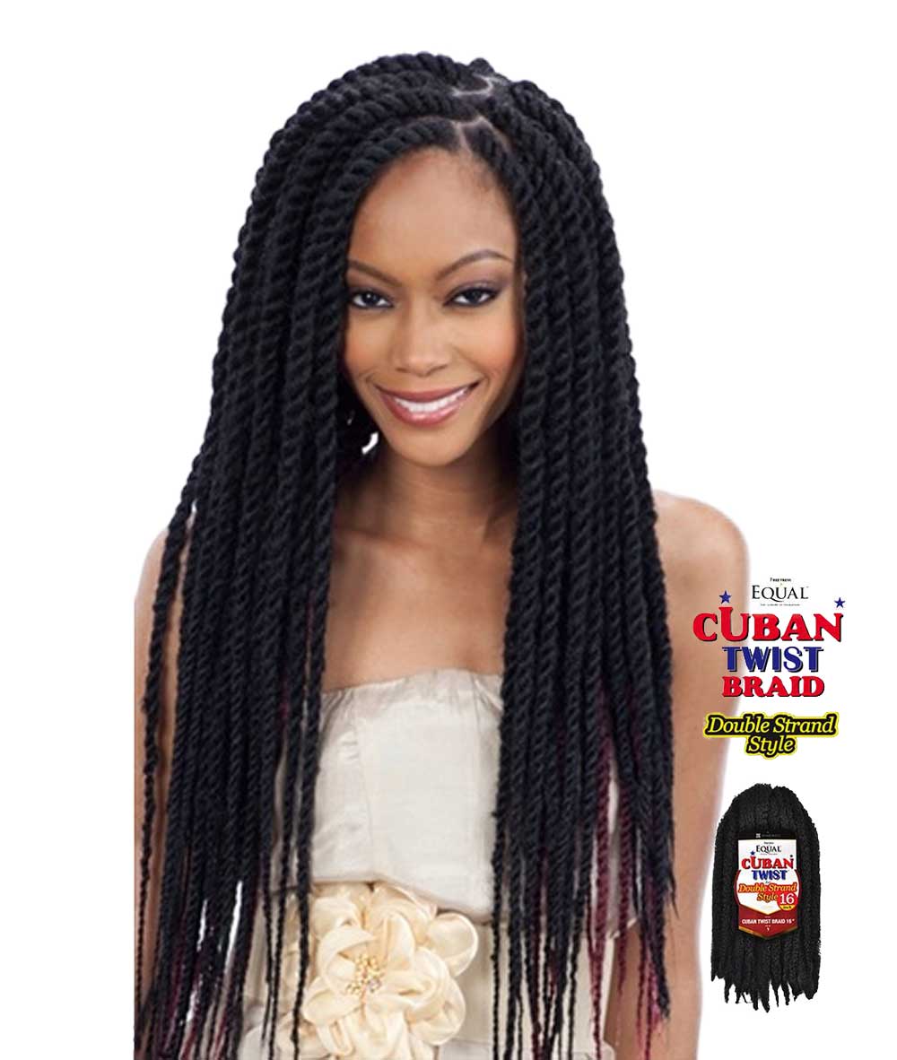 Shake-N-Go Equal Cuban Twist Braid 16"