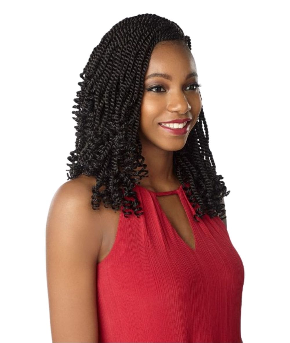 Lulutress Crochet Braid - 3X Kinky Twist 12 inch, HAIR EXTENSIONS - Cloré Beauty