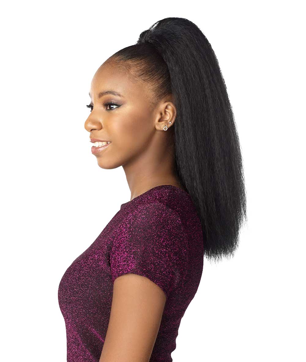 Sensationnel Instant Pony - Perm Yaki 18 inch, HAIR EXTENSIONS - Cloré Beauty