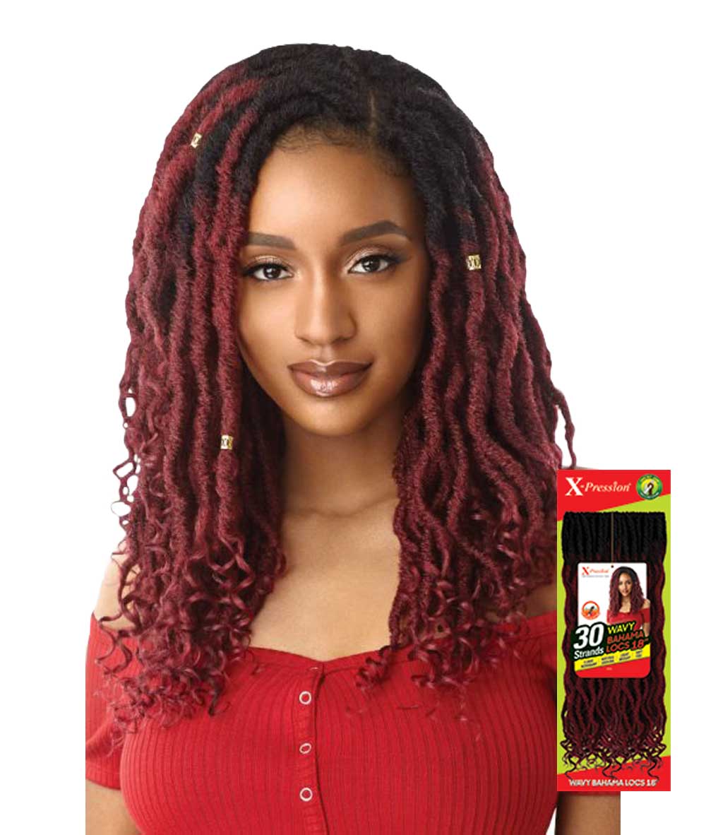 Outre X-Pression - Wavy Bahama Locs 18"