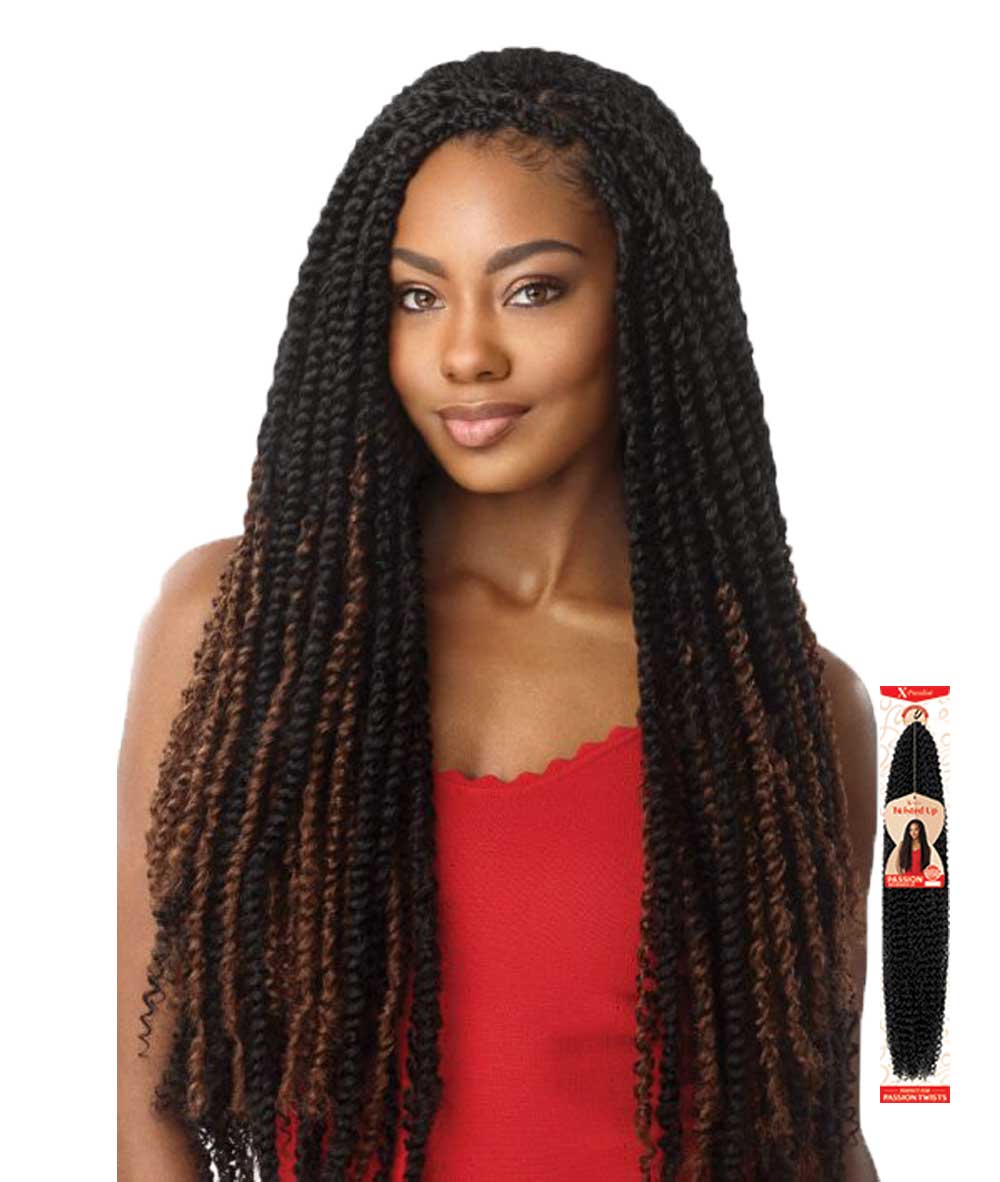 Outre X-Pression Twisted Up - Passion Waterwave 24 inch, HAIR EXTENSIONS - Cloré Beauty