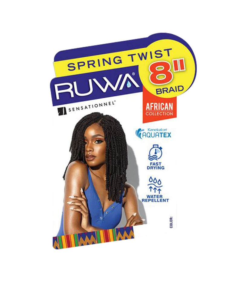 Sensationnel African Collection - Ruwa Spring Twist Braid 8 – Cloré Beauty