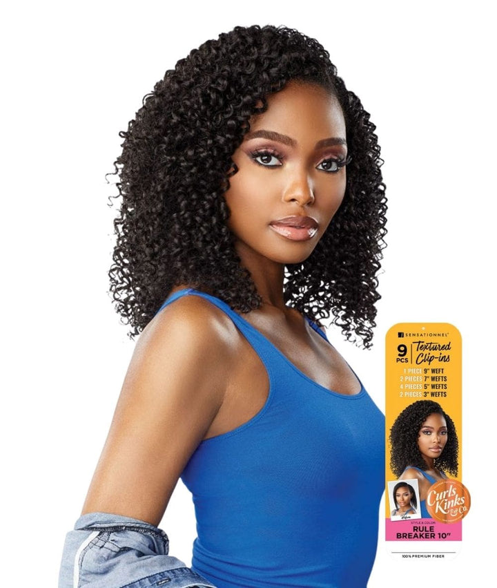 Sensationnel Curls Kinks&Co Clip In - Rule Breaker 10"