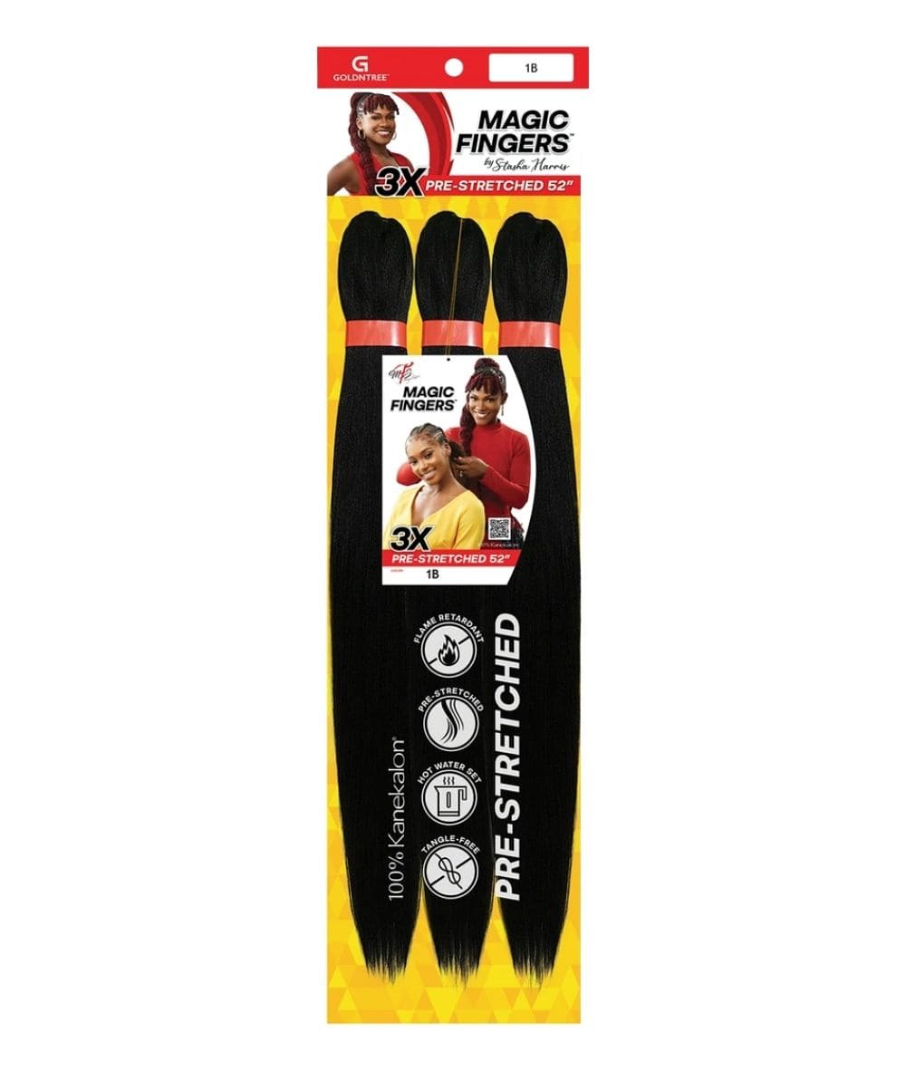 Magic Fingers 3X Pre-Stretched Braid 52"