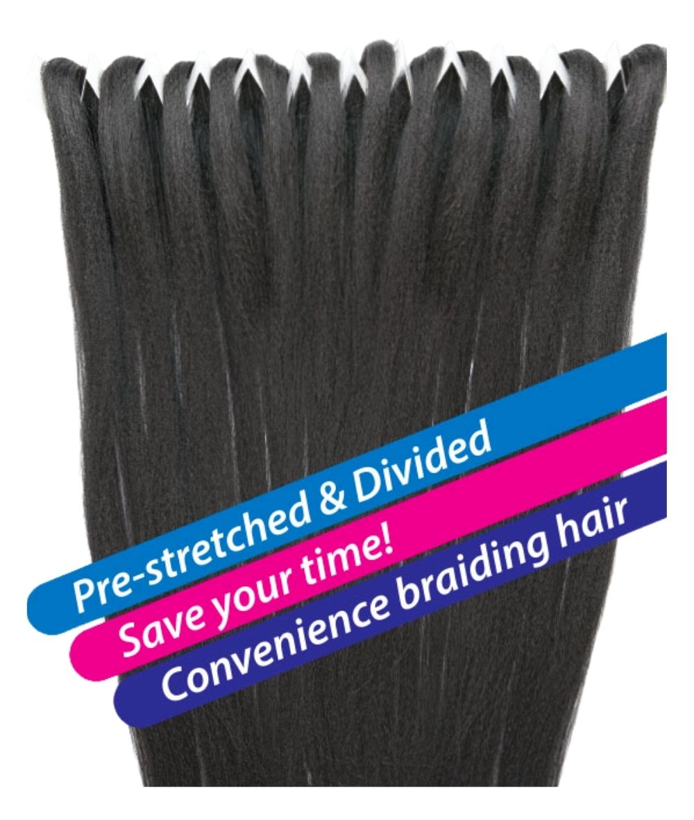 Janet Nala Tress - 3X Ez Split Pre-Stretched 60 inch, HAIR EXTENSIONS - Cloré Beauty