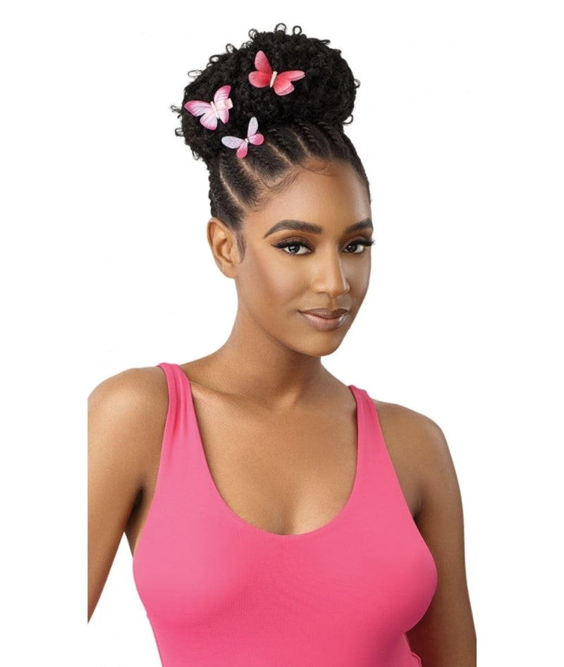 Outre Pretty Quick Wrap Pony Butterfly Jungle Locs 20"