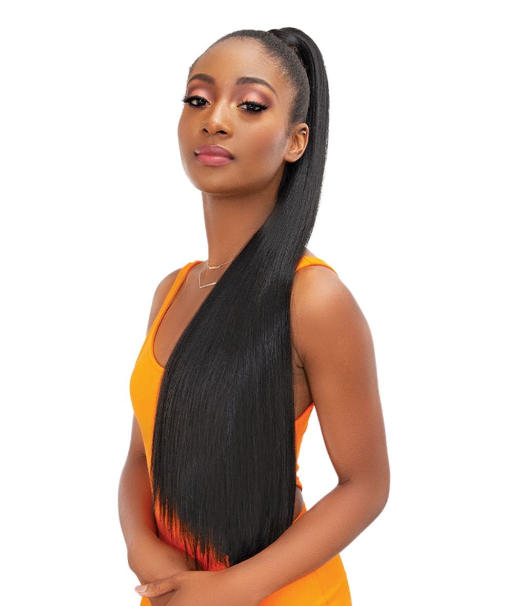 Janet Essentials Snatch & Wrap Pony - Yaky Straight, Hair Extensions - Cloré Beauty