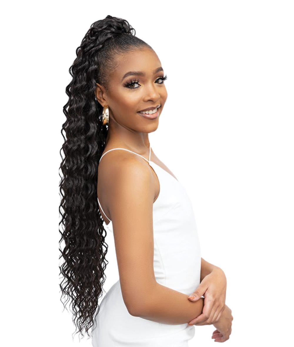 Janet Remy Illusion Virgin Human Hair Dupe Pony - Wave 32"