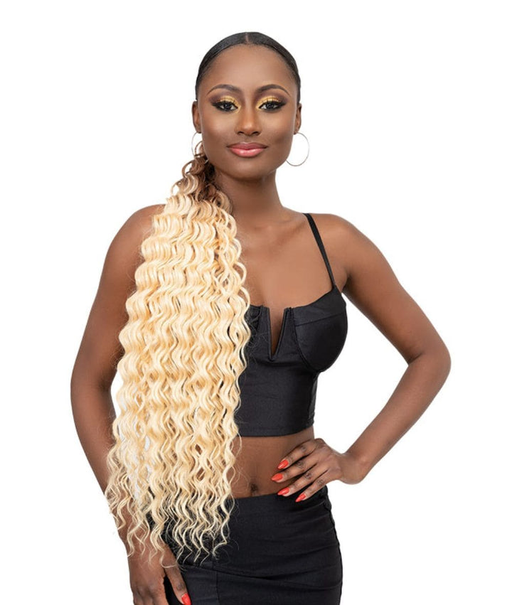 Janet Remy Illusion Virgin Human Hair Dupe Pony - Wave 32"