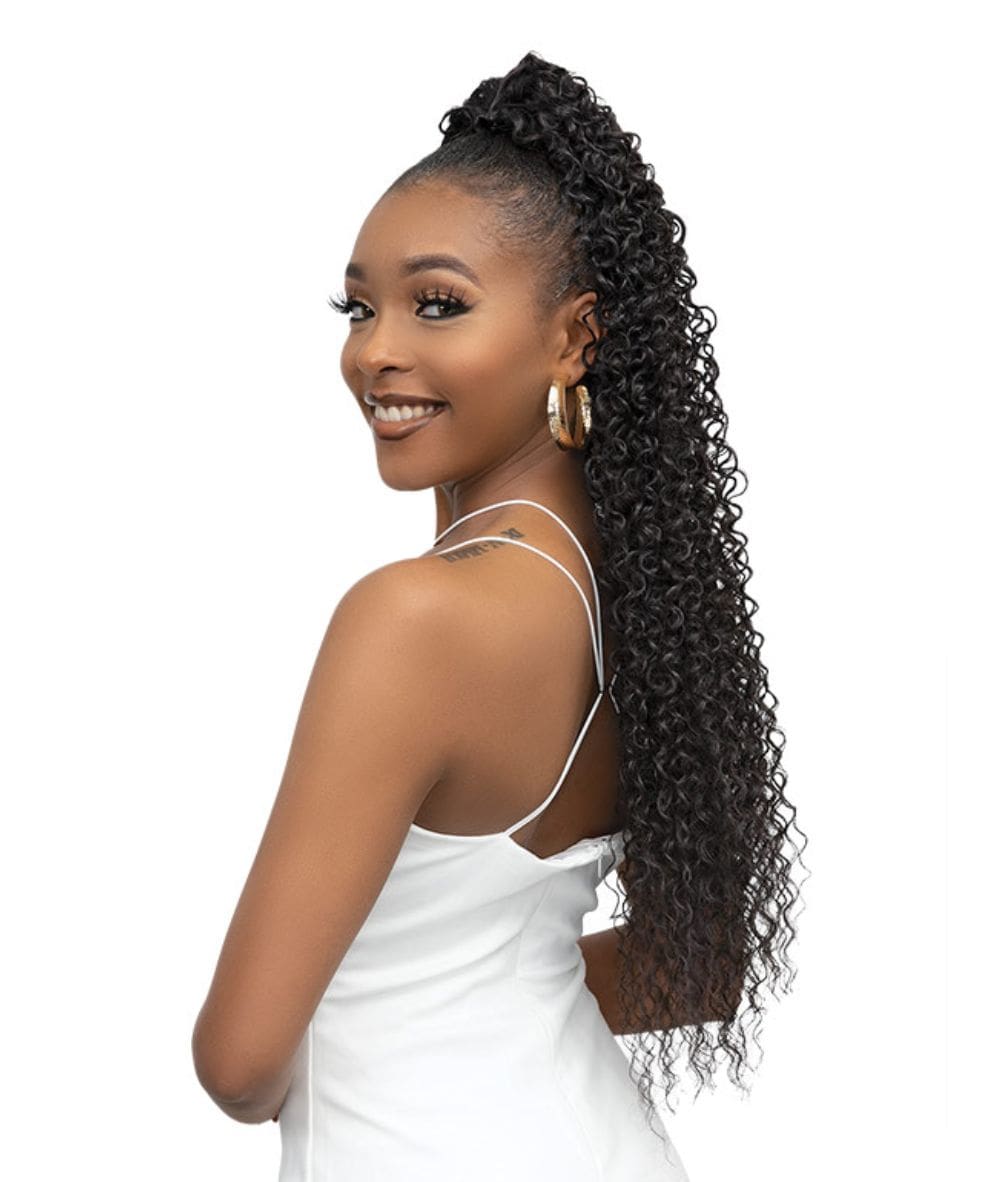 Janet Remy Illusion Virgin Human Hair Dupe Pony - Water Wave 32 inch, HAIR EXTENSIONS - Cloré Beauty