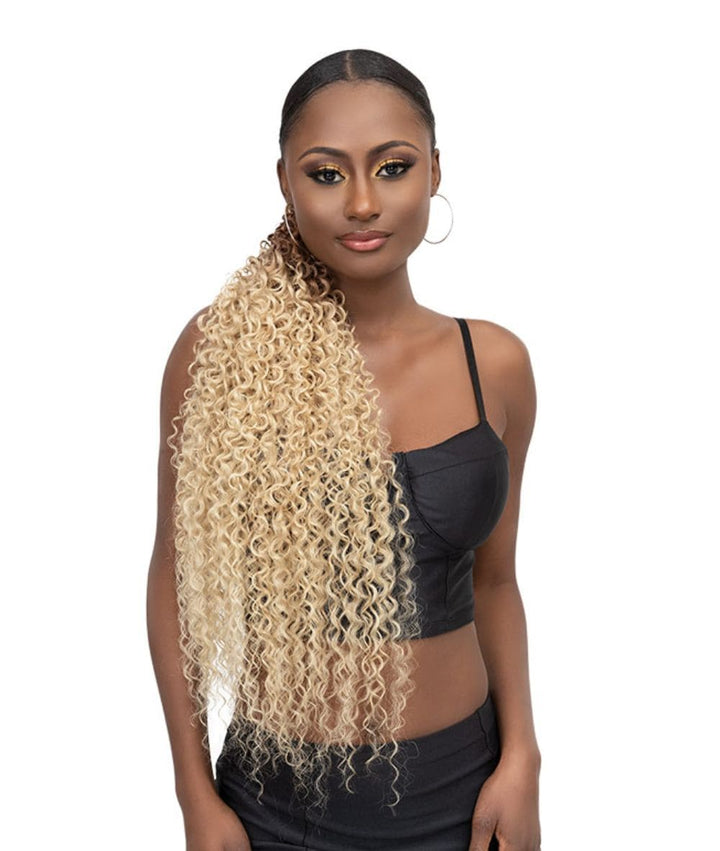 Janet Remy Illusion Virgin Human Hair Dupe Pony - Water Wave 32"