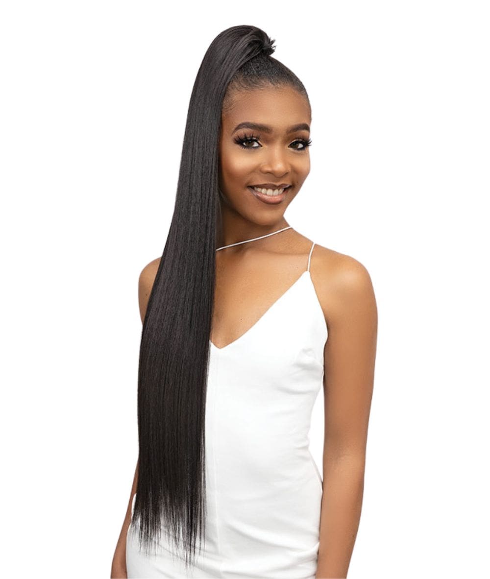 Janet Remy Illusion Virgin Human Hair Dupe Pony - Straight 32 inch, HAIR EXTENSIONS - Cloré Beauty