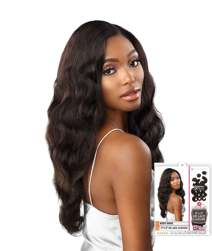 Sensationnel Bare&Natural 5X5 Lace Closure - Body Wave