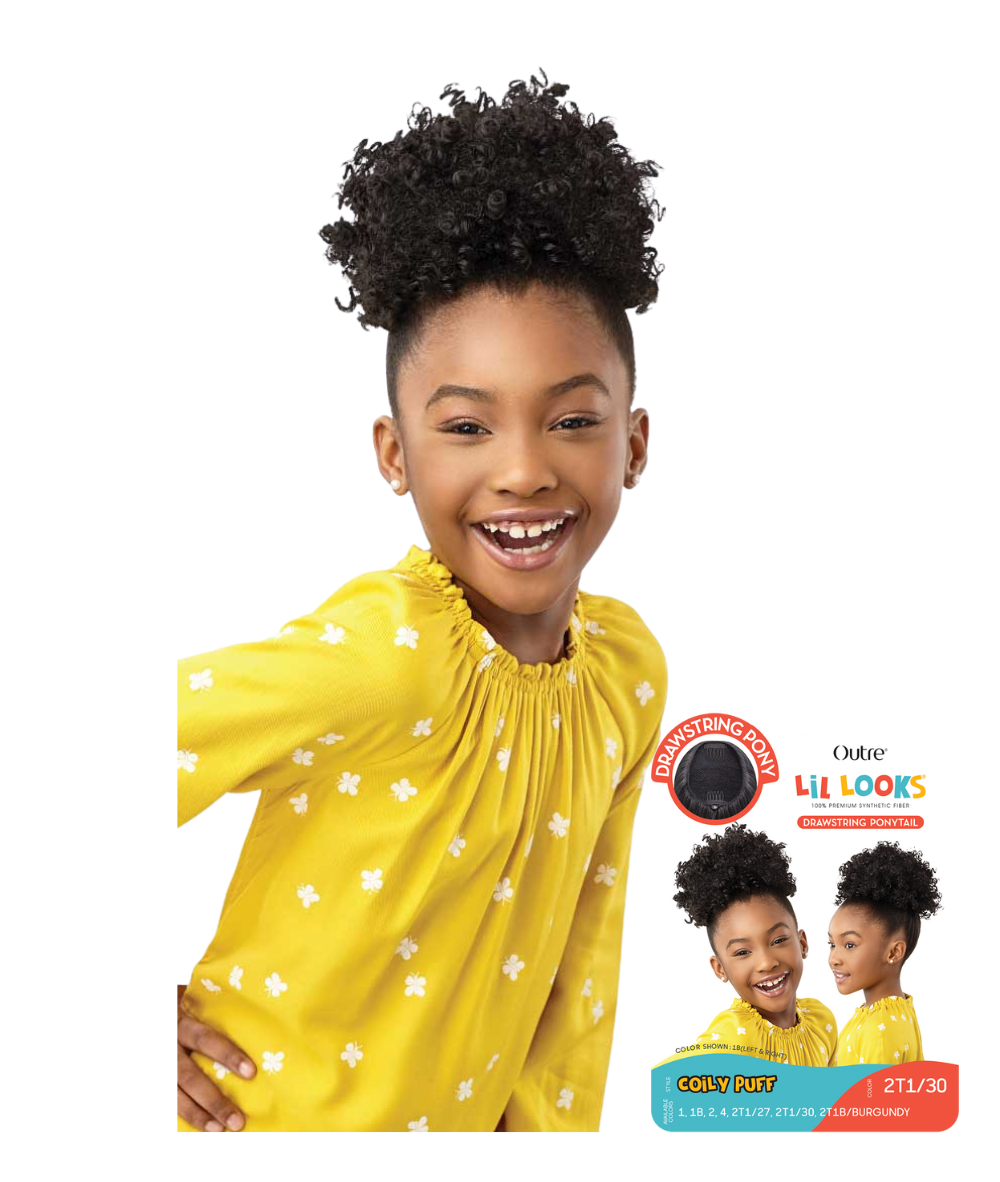 Outre Lil Looks Drawstring Ponytail Coily Puff, HAIR EXTENSIONS - Cloré Beauty