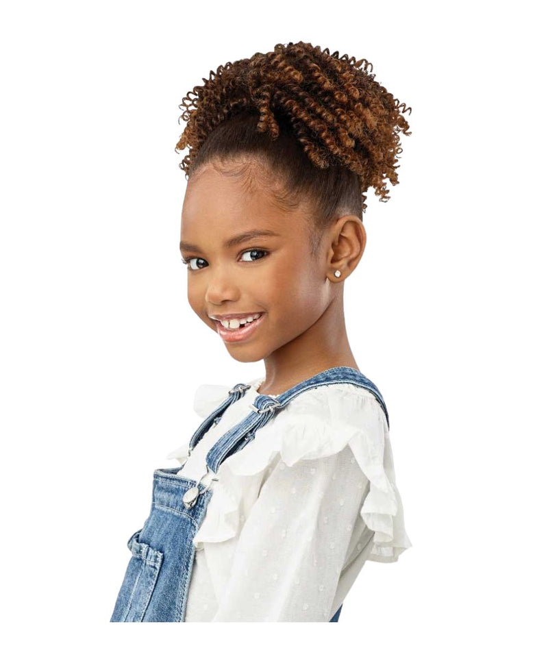 Outre Lil Looks Drawstring Ponytail Springy Coils 8"