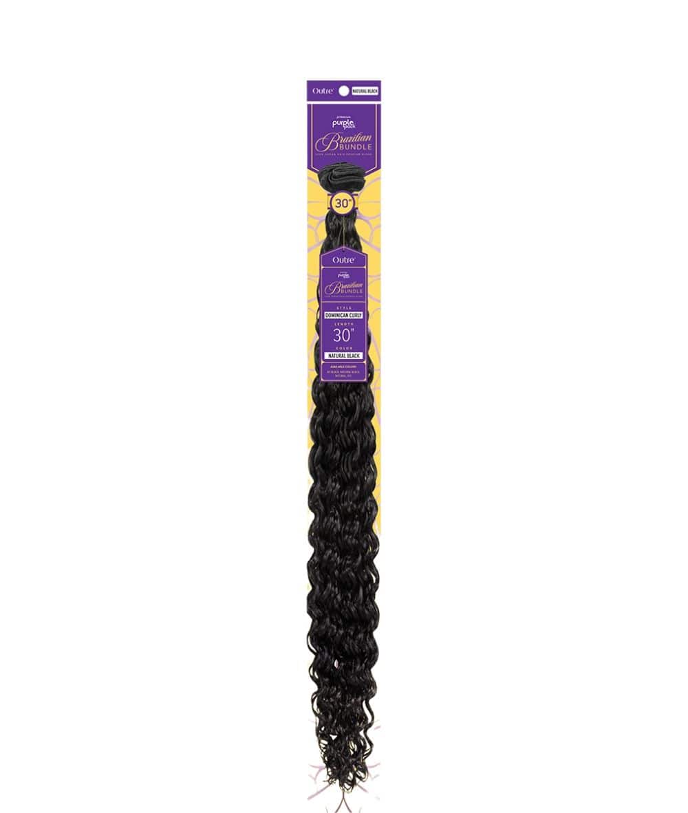 Purple Pack Brazilian Bundle Dominican Curl, HAIR EXTENSIONS - Cloré Beauty