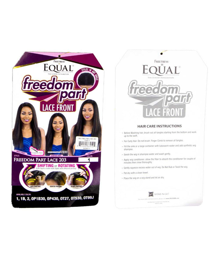 Shake-N-Go Equal Freedom Part Lace Front - 203