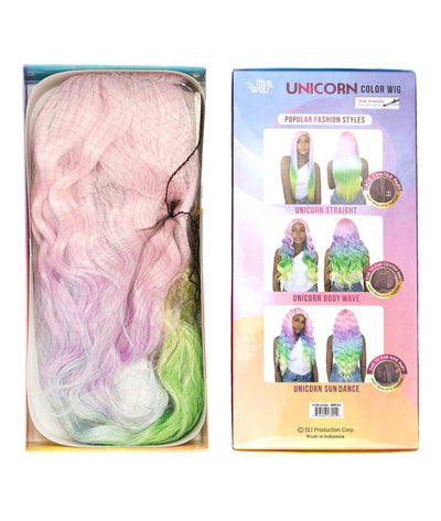It'S A Wig Unicorn Color Lace Wig - Sun Dance