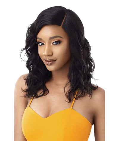 Outre The Daily Wig 100% Unprocessed Human Hair Lace Part Wig - Curly 20"
