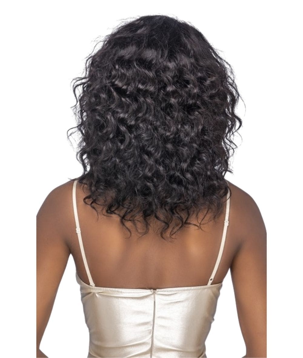 Vivica Fox 100% Remi Human Hair 360 HD Lace Wig Deep Wave 16" - Nebula