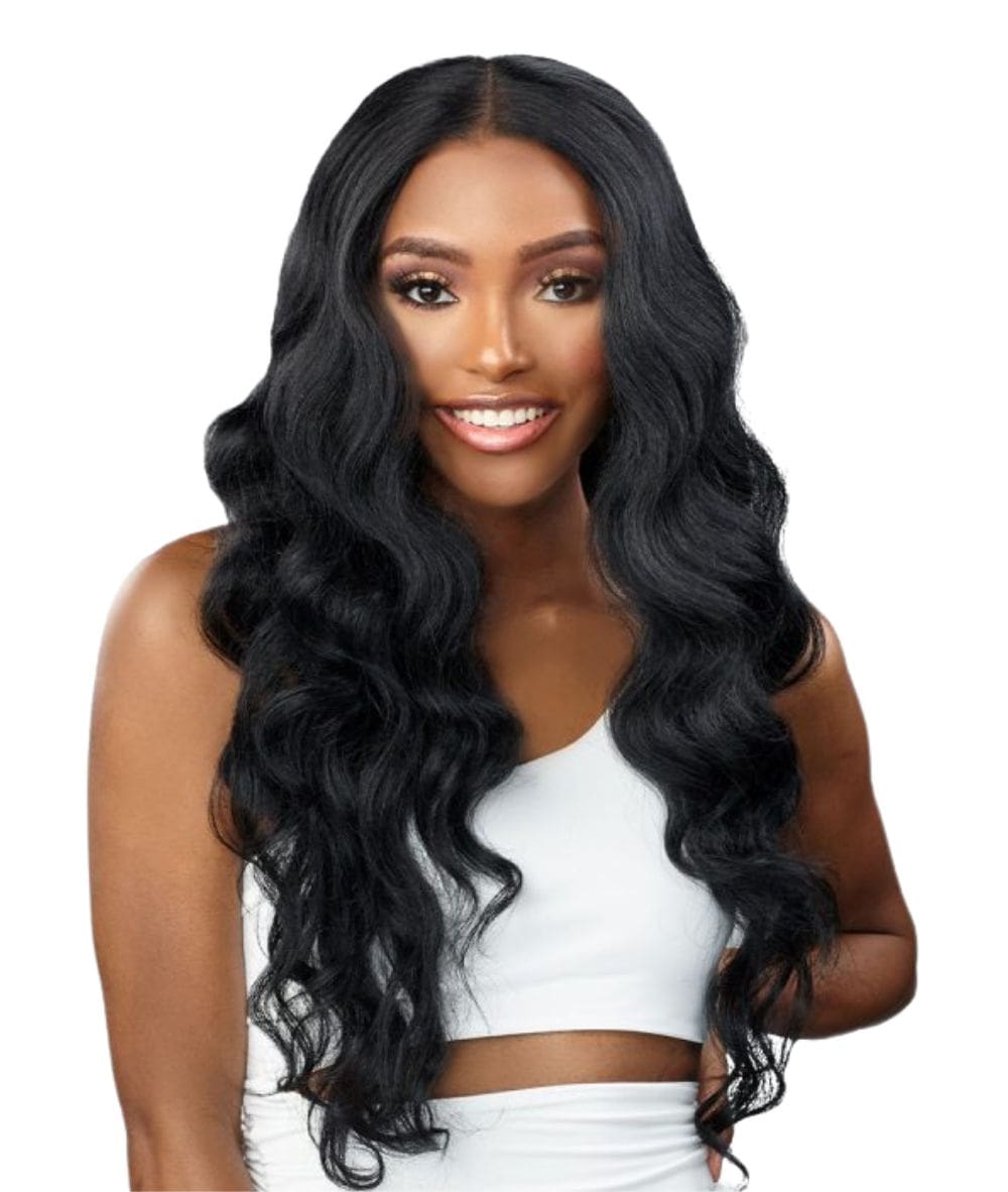 Sensationnel Butta Lace Human Hair Blend Wig - Curly Body 26"