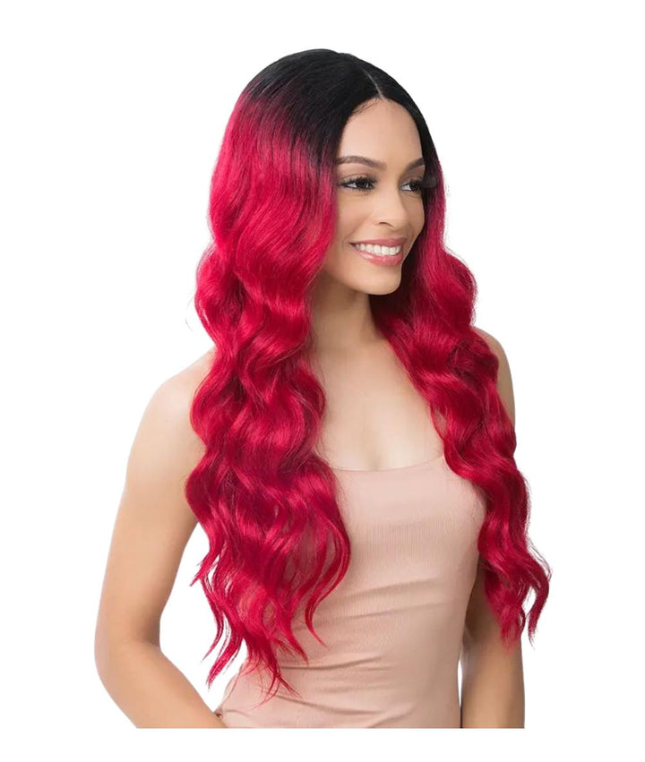 Itsawig Human Hair Mix Full Hd Lace Wig- Romance Curl 26"