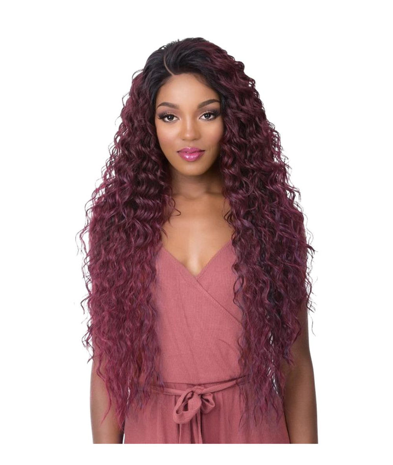 Itsawig Human Hair Mix Frontal 360 Lace Wig -Tamara