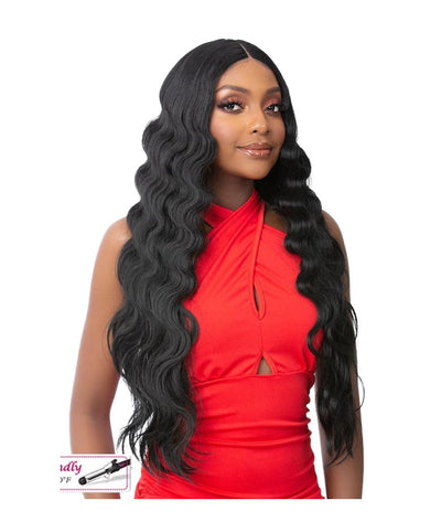 Itsawig Premium Synthetic Hd Lace Wig- Crimped Jumbo Hair 6
