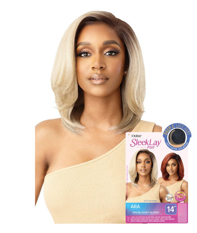 Outre Lace Front Sleeklay Part Deep-C Lace Part Wig-Ara